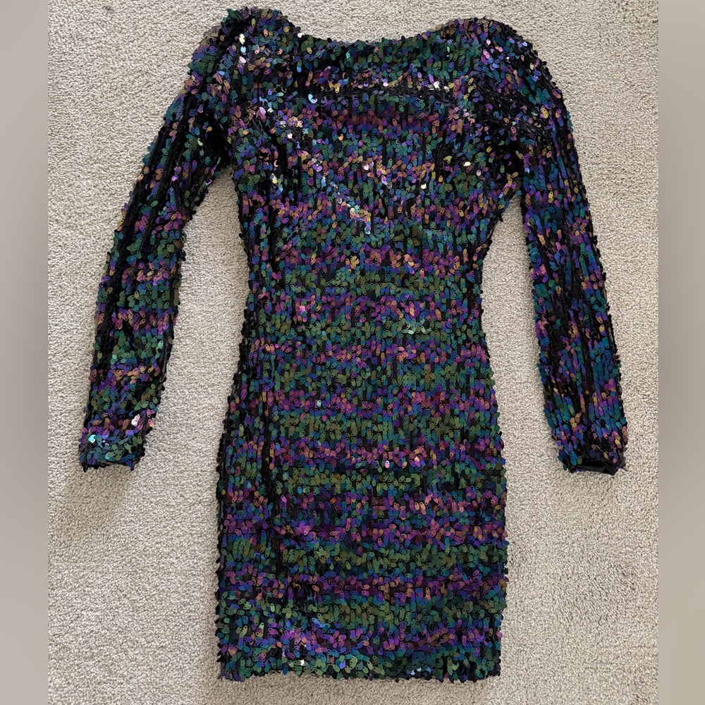 Dress the Population Sequin Dress